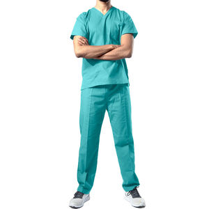 Uniformes de enfermería médicos para hombres Scrub Workers Men Joggers Scrubs Sets Uniformes Hombre y mujer Hospital Scrub - Product Image 3