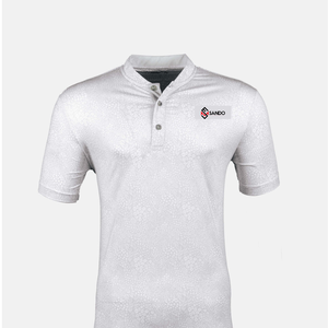 Premium hombres 100% poliéster Golf para Polo patrón sólido diseño de camuflaje fresco camisa de entrenamiento de punto para Fitness - Product Image 1