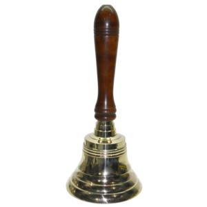 High Quality Hand <b>Bell</b> With Wood Handle Wall Hanging <b>Bell</b> Desktop <b>Bell</b> Home Decorative Item New Design Fancy Antique Design - Product Image 5