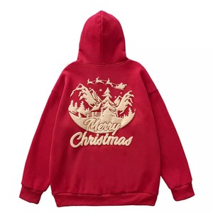 Sudadera เสื้อฮู้ดตัวอักษรมีฮู้ด,ชุดวอร์มมีฮู้ดพิมพ์ลายตัวอักษรฟองพร้อมหมวก Capucha De Alta Calidad ปี3D - Product Image 6