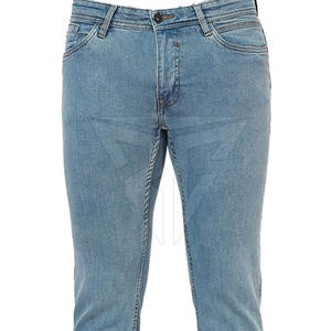 Venta caliente pantalones vaqueros de buena calidad en pantalones de tamaño adulto personalizado bajo MOQ pantalones vaqueros genuinos pantalones de hombre - Product Image 6