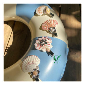 <b>Bohemian</b> Shell <b>Hair</b> Clip Vietnam Trendy Handmade Piece For Beachwear, Eco Gift Stores, And Casual Styling - Product Image 4