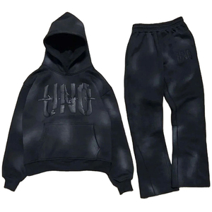 Survêtement à impression numérique pour hommes Offre Spéciale top tendance bon marché respirant survêtement à impression bouffante avec les meilleures choses - Product Image 3