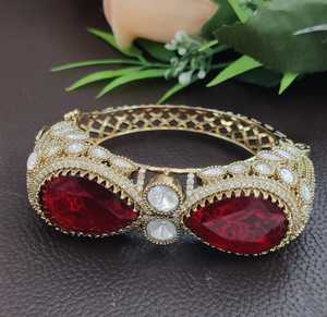 Brazalete de Moissanita y Calidad Premium para Mujer, Perfecto para Fiestas y Bodas, Brazalete Abrible de Calidad Premium - Product Image 1