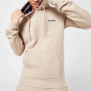 Nouveau pull-over survêtement à la mode pour hommes hiver chaud grande taille à capuche avec logo personnalisable à motif solide - Product Image 4