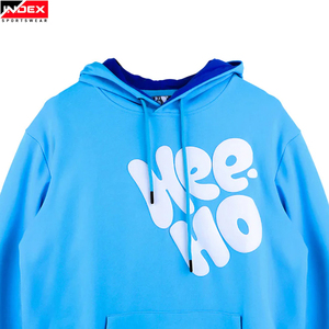 Sweat à capuche d'hiver à impression bouffante pour hommes à la mode 100% coton imprimé numérique fabriqué au Pakistan à bas prix - Product Image 5