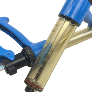 Half-Automatische Doorlopende Veterinaire Injectie Pistool Spuit Voor Varkensrunderen Schapen En Kippenvaccins 25Ml 50Ml - Product Image 5