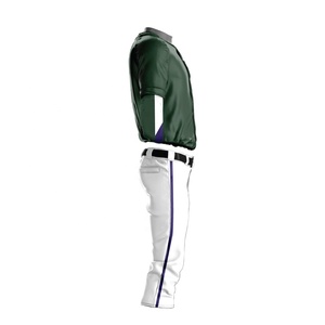 Uniforme de baseball d'été personnalisé de haute qualité, unisexe, adultes, nouveau design, taille plus, ensemble respirant, séchage rapide, 100% polyester, vente en gros - Product Image 3