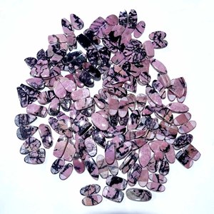 Suministro directo de fábrica, par de Rodonita Natural, piedras preciosas sueltas, piedras preciosas de cabujón cortadas para la fabricación de pulseras y collares a la venta - Product Image 5