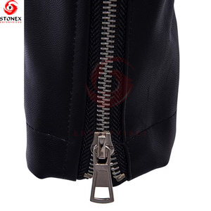 Men's Winter Fashion <b>Design</b> New Arrival Sheep Leather Jacket with Zipper Closure Premium Quality Waterproof Windproof - Product Image 5