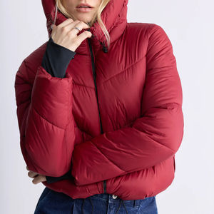 Services OEM, veste matelassée pour femme de haute qualité, nouveau design, veste matelassée pour femme pour l'hiver, vestes courtes pour femme avec OEM - Product Image 6