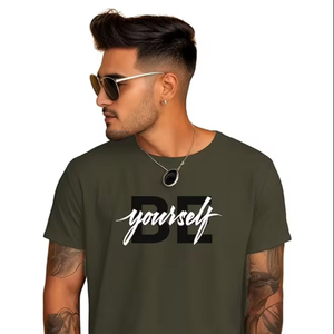 Premium Cotton Luxury Oversized <b>Men's</b> Short Sleeve Plain <b>T</b>-<b>Shirt</b> Custom Round <b>Neck</b> Design Plus Size Options Made Jersey Fabric - Product Image 1