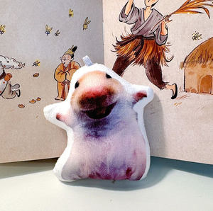 Llavero de Gato de Peluche de Algodón Moderno Personalizable, Colgante de Gato Adorable para Bolsos, Llavero Ligero y Ecológico para Pájaros y Perros - Product Image 2