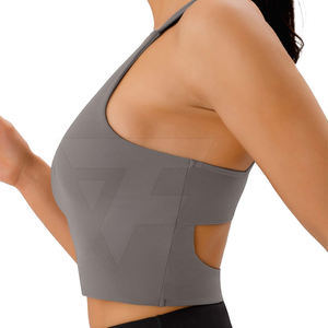 Sujetador Deportivo Ligero transpirable para mujer personalizado para entrenamiento Fitness técnica lavada - Product Image 5