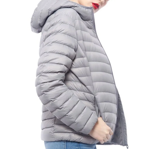 Chaqueta acolchada de manga larga para mujer, última moda, venta al por mayor, ropa informal más vendida, cierre de cremallera, lona hecha OEM disponible - Product Image 3