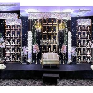 Splendid Modern Candle Walls Backdrop for Wedding Stages <b>Night</b> Wedding Decorations with <b>Stand</b> - Product Image 1