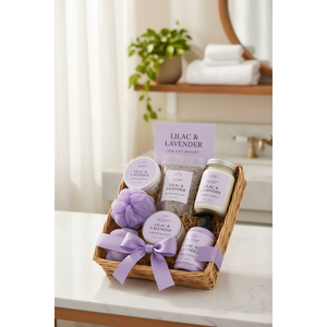 Set de Regalo de Spa con Lila y Lavanda para Uso Personal - Product Image 2