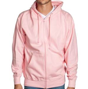 2025 hombres de alta calidad 100% algodón creativo costura sudadera con cremallera con diseños propios sudaderas con capucha de entrenamiento de compresión - Product Image 4