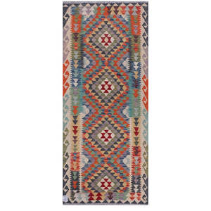 Tapis Kilim d'Afghanistan Maimana 188 x 79 cm Tapis et ensembles - Product Image 1