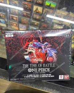 การ์ดเกมวันพีซ ไทม์แบทเทิล รุ่น OP13 บูสเตอร์บ็อกซ์ ภาษาอังกฤษ 24 ซอง ซีลปิดสนิท ผิวซิลิโคนเงา การ์ดสะสม - Product Image 1