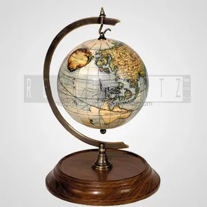 Premium Gift Wooden Base Hanging paper World Decor Travel Decor World Map For Classroom Social Studies Classroom Decor