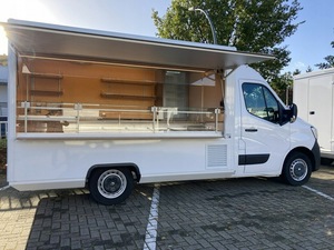 Food Truck Mobile Entièrement Équipé pour la Vente Ambulante en Plein Air, Remorque de Food Truck Petite Taille, Acier Galvanisé Commercial - Product Image 2