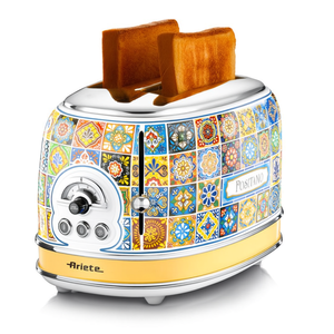 Tostapane <span class=keywords><strong>Ariete</strong></span> 810W 2 Fette Positano Multicolore con Espulsione Automatica - Product Image 3