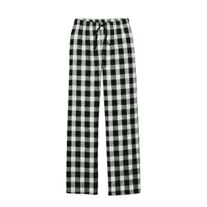 Pantalons en coton à carreaux en flanelle pour hommes de qualité supérieure Pantalons en coton à carreaux de collection de printemps en coton OEM personnalisés - Product Image 1