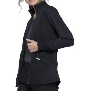 Uniformes de travail unisexes extensibles et tendance, vestes, logo personnalisé, uniformes de travail pour femmes, taille plus, uniformes de médecin, infirmière, hôpital - Product Image 4