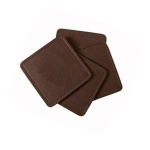 Genuine Leather Handmade <b>Coaster</b> <b>Drink</b> <b>Coasters</b> Available in Multiple Colors With Holder - Product Image 1