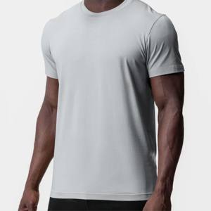 Camiseta de rendimiento para hombre de larga duración con tecnología de absorción de humedad para gimnasio y correr - Product Image 5