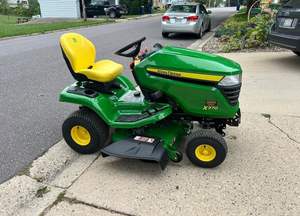 John for Deere X950R Industrial Grade DIY Lawn Mower with 190cc Engine Rear Discharge 6 Mulching <b>Knives</b> 2-Stroke 40V Tractor - Product Image 3