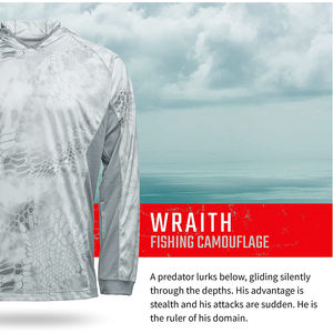 Sudaderas de Pesca con Protección UV, Transpirables, de Secado Rápido, Sublimadas para Exteriores, al por Mayor - Product Image 4