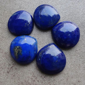 หินอัญมณีทรงหลวมขนาด AAA + พลอยทองแดงสีฟ้าเทอร์ควอยซ์ทรงหัวใจ - Product Image 3