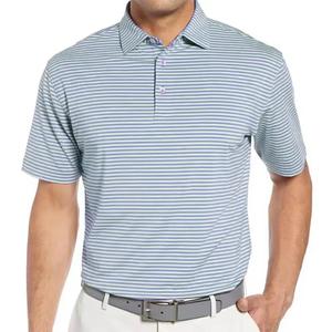 Camisetas de Manga Corta para Hombre, Cómodas, de Secado Rápido, 100% Algodón/Poliéster, Tejido de Punto, Estilo Casual de Negocios, Cuello Solapa, Diseño Liso - Product Image 4