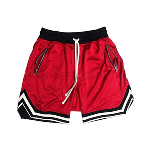gym wear basketball Summer Sublimation Stretch Dtg Printing 100% Polyester <b>5</b> <b>Inch</b> <b>Inseam</b> customized logo Mesh <b>Men's</b> <b>Shorts</b> - Product Image 5