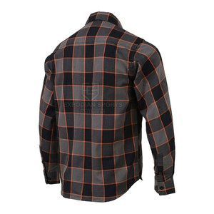 Camisa de Franela de Manga Larga para Hombre, Corte Regular, 100% Algodón, Casual, Cómoda, Transpirable y Ecológica, Superventas - Product Image 6