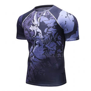 Recién llegado, camisetas de algodón 100% para hombre, diseño único de sublimación, secado rápido, talla grande - Product Image 3