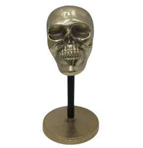 Compétence décorative en aluminium en gros avec base ronde en laiton brut EPL Décoration d'Halloween personnalisée faite à la main - Product Image 1