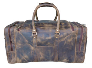 กระเป๋าหนังควายสีน้ำตาลวินเทจปรับแต่งได้จุของได้มากกระเป๋าใส่ของหนัก - Product Image 5