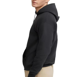 Sweat à capuche surdimensionné en molleton 100% coton de haute qualité pour hommes, logo personnalisé, épais, lourd, streetwear pour l'hiver, pas cher - Product Image 3