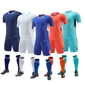 Uniformes de fútbol para hombres y niños, camisetas de fútbol, conjuntos de entrenamiento para niños y niñas, traje deportivo de manga corta - Product Image 1
