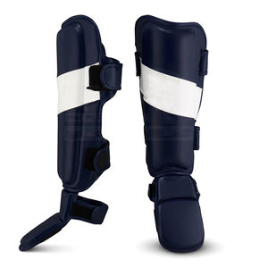 Espinilleras Kick Boxing Fitness Tobillo-Soporte EVA Protección Muay Thai Pierna Espinillera personalizada Taekwondo Guard Más grueso Boxeo - Product Image 3