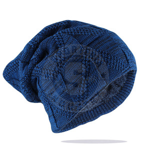 Bonnet tricoté jacquard uni, best-seller, prix abordable, pour l'hiver, en vente en ligne - Product Image 3