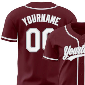 Camisetas de Béisbol Totalmente Personalizables con Logotipos de Equipos, Nombres y Números de Jugadores, Disponibles en Múltiples Estilos y Tallas - Product Image 4