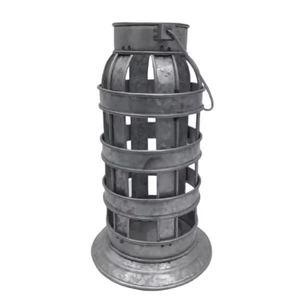 Porte-bougie galvanisé décoratif pour la maison le plus vendu support de bougie fini oxodise pour la décoration de noël disponible - Product Image 1