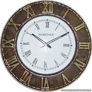 Horloge murale ronde en mosaïque de verre de 12 pouces - Product Image 3