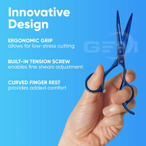 Suministro directo de fábrica Nuevo diseño Tijeras para el cabello de peluquero Precio bajo Hoja de acero inoxidable - Product Image 4