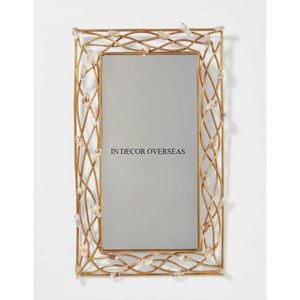 Marco de madera de diseñador único más hermoso para espejo de pared con forma de rectángulo decoración de sala de estar para el hogar suministro de la India - Product Image 2