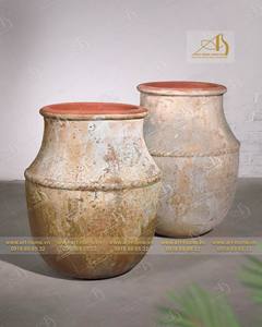 Arte-hogar cerámica moderna cerámica galvanizada amarillo AN546H110 vibrante hogar jardín decoración Mini paisaje creaciones para plantar - Product Image 4